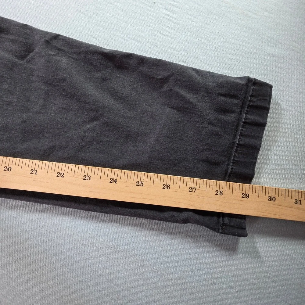 Hollister Epic Flex Skinny Chino Pants Mens 33x32 Charcoal Gray Stretch Twill